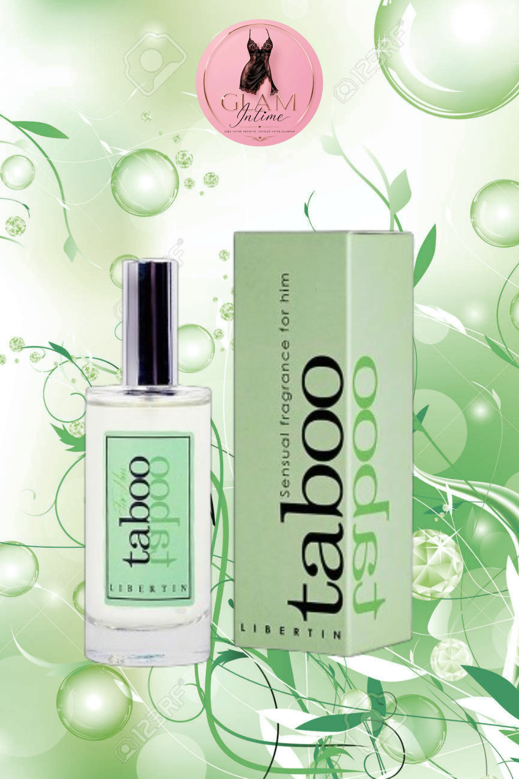 Parfum Phéromone Taboo pour homme – Eau de Toilette 50 mL