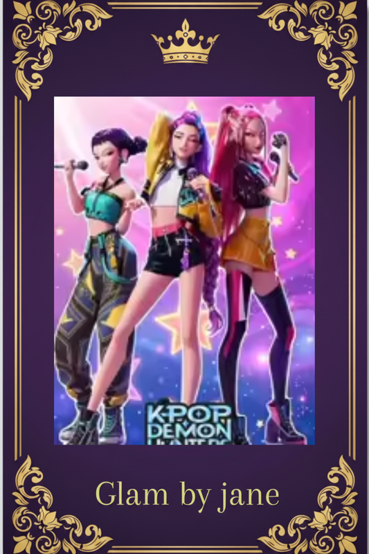 ✨ Kit Diamond Painting 5D – K-Pop Demon Hunters 2026